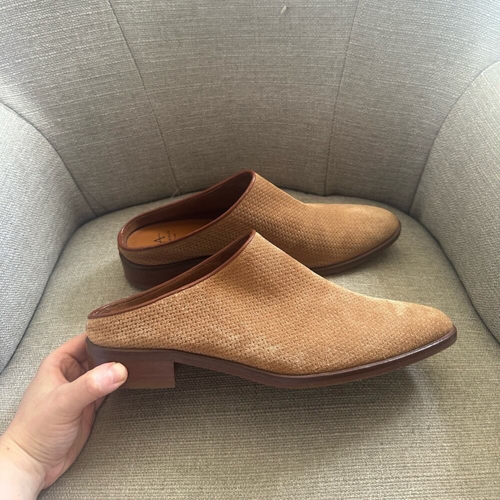 Aquatalia Fife Suede Mules